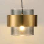 Pinebrook Ring Glass Pendant Light-Welvere