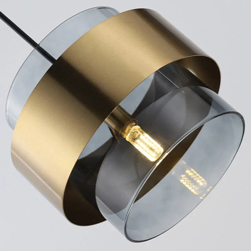 Pinebrook Ring Glass Pendant Light-Welvere