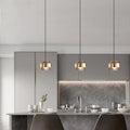 Pinebrook Ring Glass Pendant Light-Welvere
