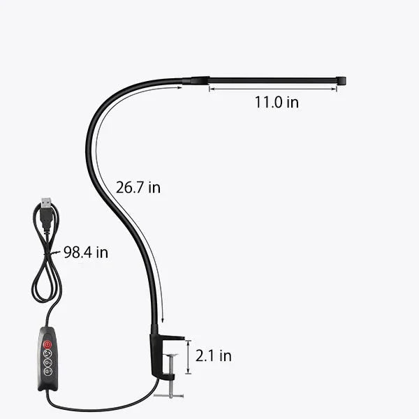 Pinefield LED Desk Lamp-Welvere