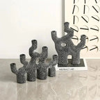 Pinestone Rolfis Candlestick Holder-Welvere