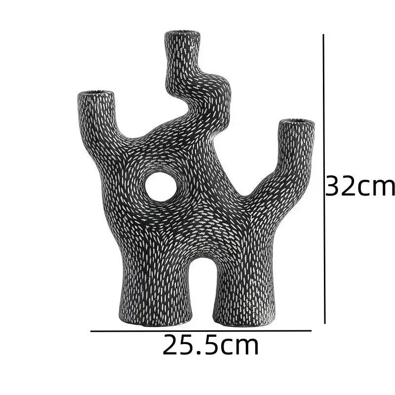 Pinestone Rolfis Candlestick Holder-Welvere