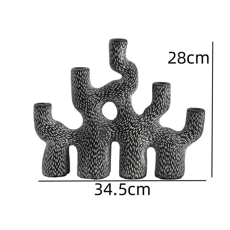 Pinestone Rolfis Candlestick Holder-Welvere
