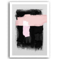 Elegant Pink Watercolor Ink Canvas Wall Art for Home Decor | Welvere-Welvere