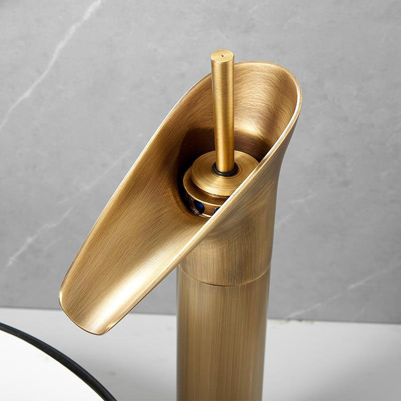 Copper Outdoor Antique Faucet - Anti-Freeze, 80cm Inlet Pipe, view 2