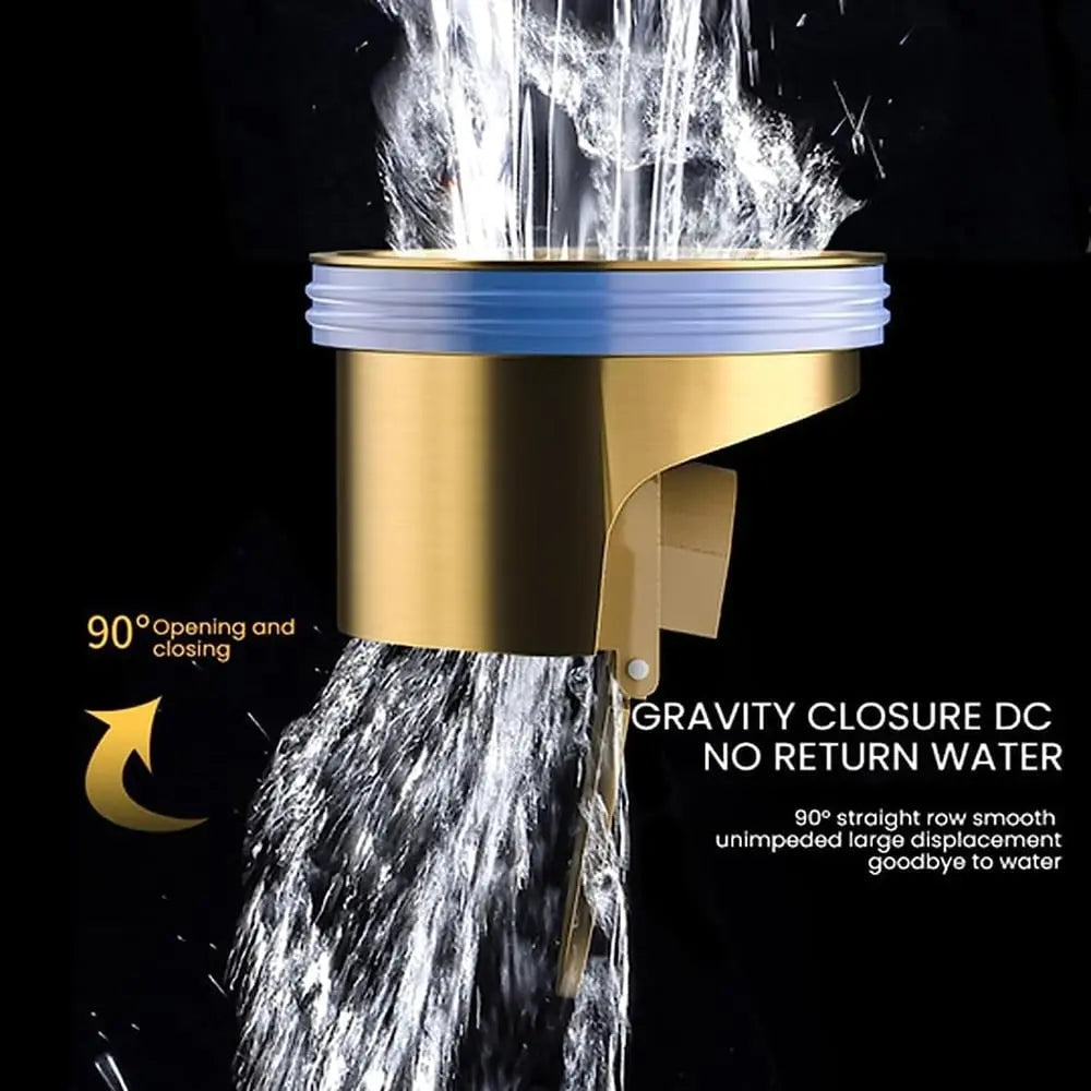 Anti-Odor Brass Drainage Core for Kitchen or Bathroom - Silicone Seal, view 4