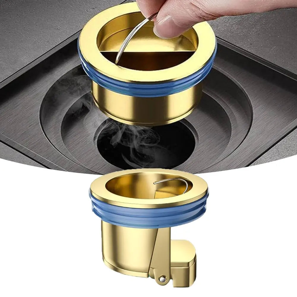 Anti-Odor Brass Drainage Core for Kitchen or Bathroom - Silicone Seal