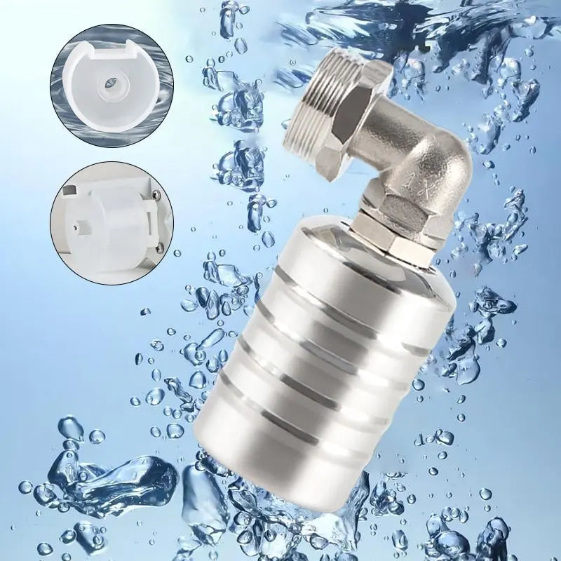Mini Stainless Steel Float Valve for Automatic Water Level Control - 10-150 PSI, view 2
