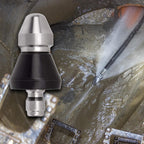 High-Pressure Drain Jetting Nozzle for Sewer Cleaning - Stainless Steel, view 4