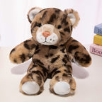 Plush Lamb Soft Toy with Faux Fur and Embroidered Features, 9 inch