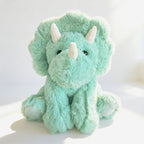Plush Lamb Soft Toy with Faux Fur and Embroidered Features, 9 inch