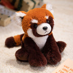 Plush Lamb Soft Toy with Faux Fur and Embroidered Features, 9 inch