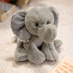 Plush Lamb Soft Toy with Faux Fur and Embroidered Features, 9 inch