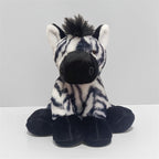 Plush Lamb Soft Toy with Faux Fur and Embroidered Features, 9 inch