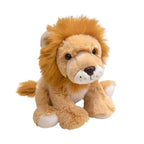 Plush Lamb Soft Toy with Faux Fur and Embroidered Features, 9 inch