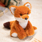 Plush Lamb Soft Toy with Faux Fur and Embroidered Features, 9 inch