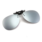 Polarised Clip-On Sunglasses for Glasses, Rectangular or Aviator Style