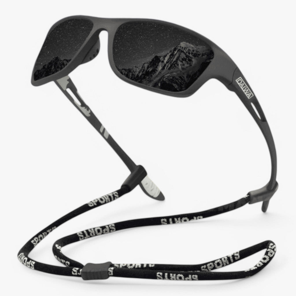 Polarised Sports Sunglasses with Scratch-Resistant Lenses and UV Protection