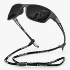 Polarised Sports Sunglasses with Scratch-Resistant Lenses and UV Protection