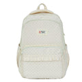 Polka Dot Ruffled Backpack