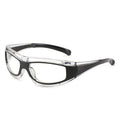 Polycarbonate Safety Sports Glasses with Clear Lenses