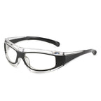 Polycarbonate Safety Sports Glasses with Clear Lenses