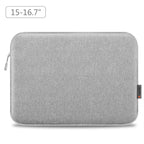 Polyester Laptop Sleeve with Fluffy Lining, 15–16.7 Inch, 40.5 x 29.5 x 2.4 cm