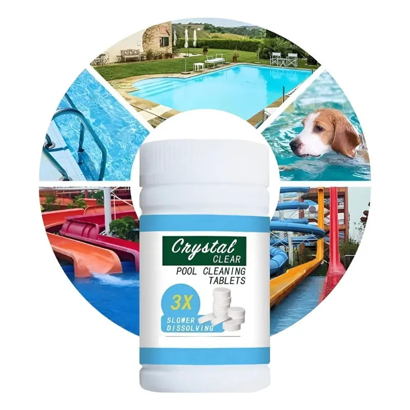 Pool Treatment Tablets, 100 Count, Sodium Dichlor 90%