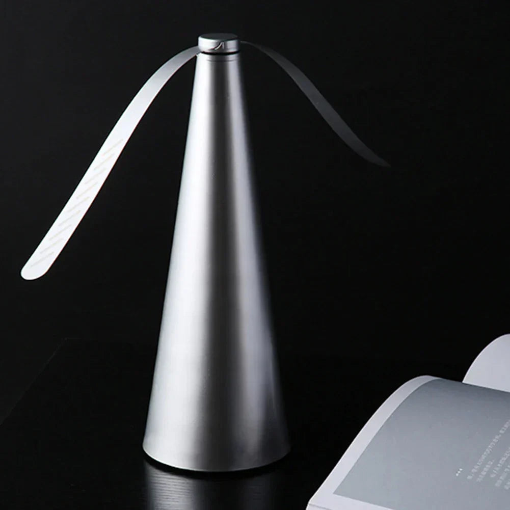 Portable ABS Fly Deterrent Fan, USB or 2 AA Battery, 21.5–26 cm