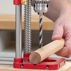 Portable Adjustable Drill Press Guide Jig for Handheld Drills