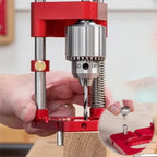 Portable Adjustable Drill Press Guide Jig for Handheld Drills