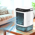 Portable Air Cooler with Humidifier, LED Light and 900ml Tank