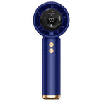 Portable Handheld Fan with Digital LCD Display