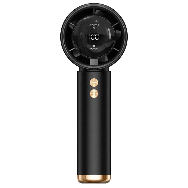 Portable Handheld Fan with Digital LCD Display