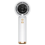 Portable Handheld Fan with Digital LCD Display