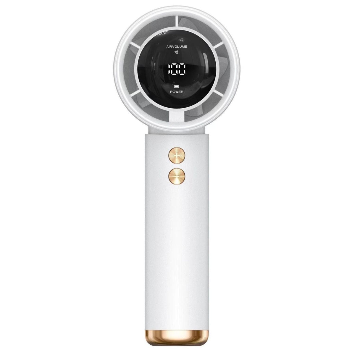 Portable Handheld Fan with Digital LCD Display