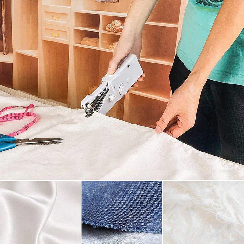 Portable Handheld Sewing Machine, Battery-Powered, 22 × 15 × 5 cm