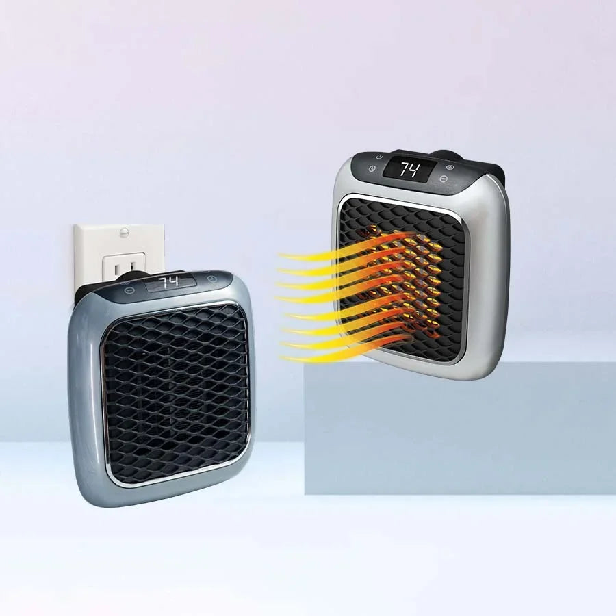 Portable Heater, 800W, 10.6 x 6.3 x 6.3 inches
