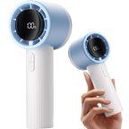 Portable High-Speed Handheld Turbo Fan with LED Display