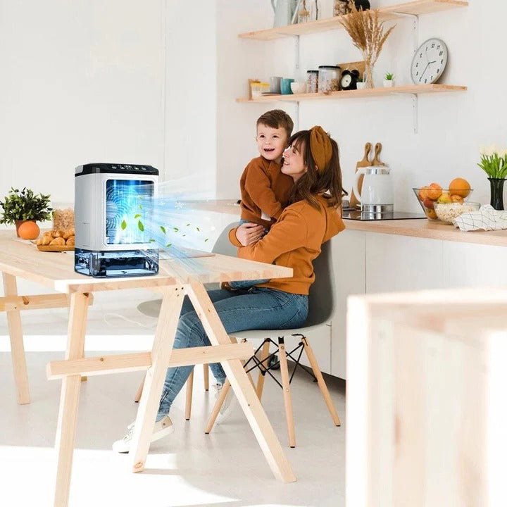 Portable Mini Evaporative Air Cooler with USB Power