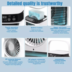 Portable Mini Evaporative Air Cooler with USB Power
