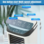 Portable Mini Evaporative Air Cooler with USB Power