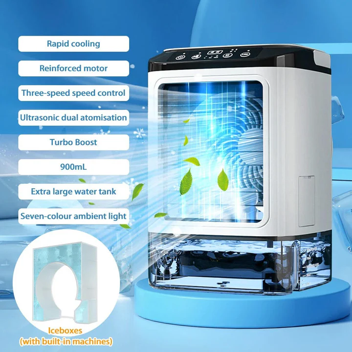 Portable Mini Evaporative Air Cooler with USB Power