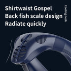 Portable Rechargeable Neck Fan, 5200mAh, Personal Outdoor Cooling