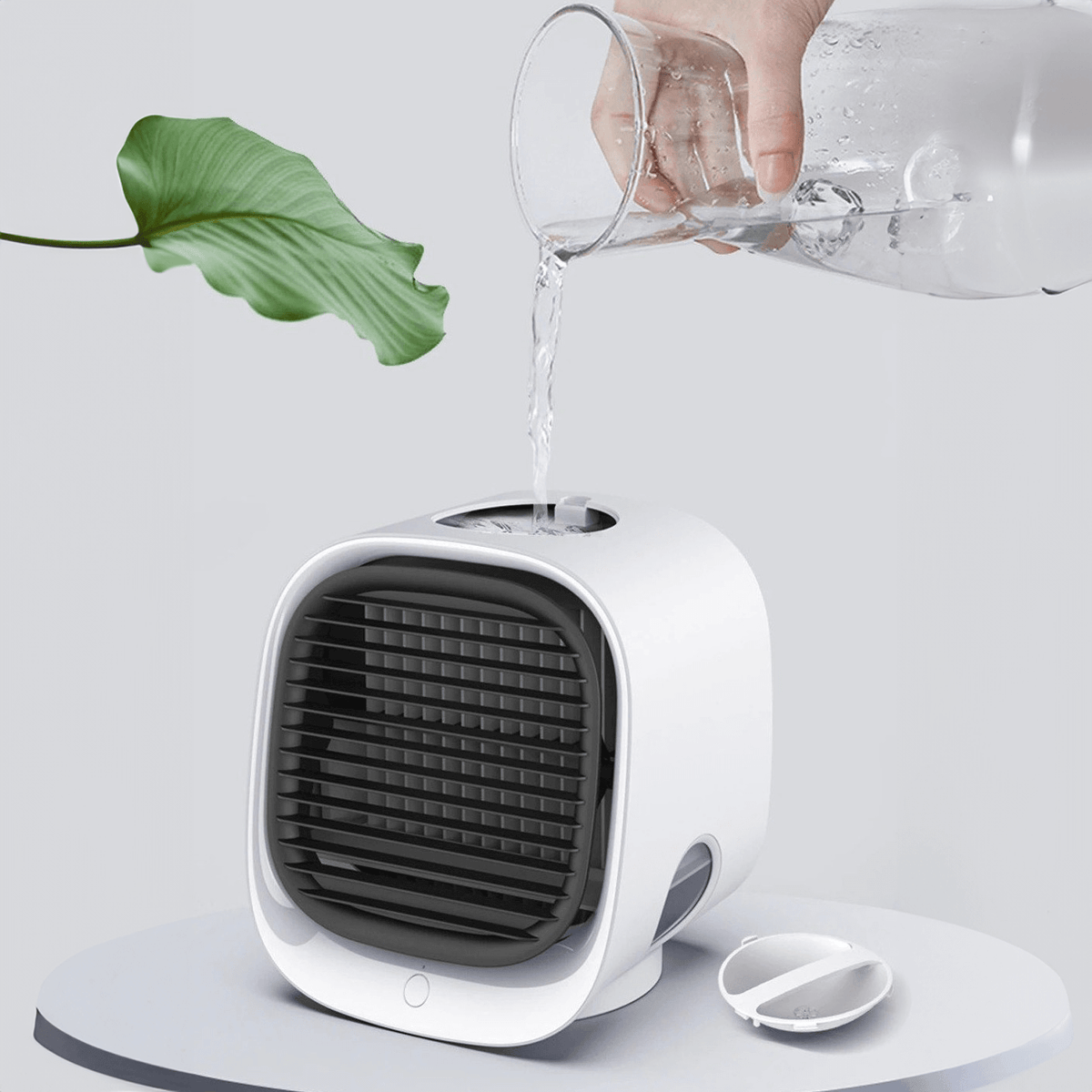 Portable USB Air Cooler for Car and Personal Spaces, 300 ml
