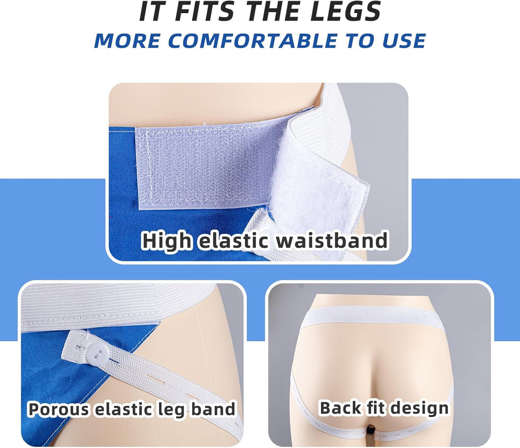 Portable Wearable Urine Collector with Silicone, 100 cm Tube