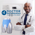 Portable Wearable Urine Collector with Silicone, 100 cm Tube
