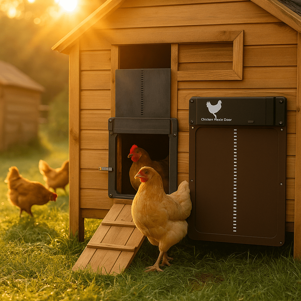 Automatic Chicken Coop Door with Light Sensor - Weather Resistant, Easy Install, view 2