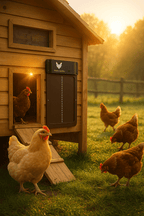 Automatic Chicken Coop Door with Light Sensor - Weather Resistant, Easy Install, view 4