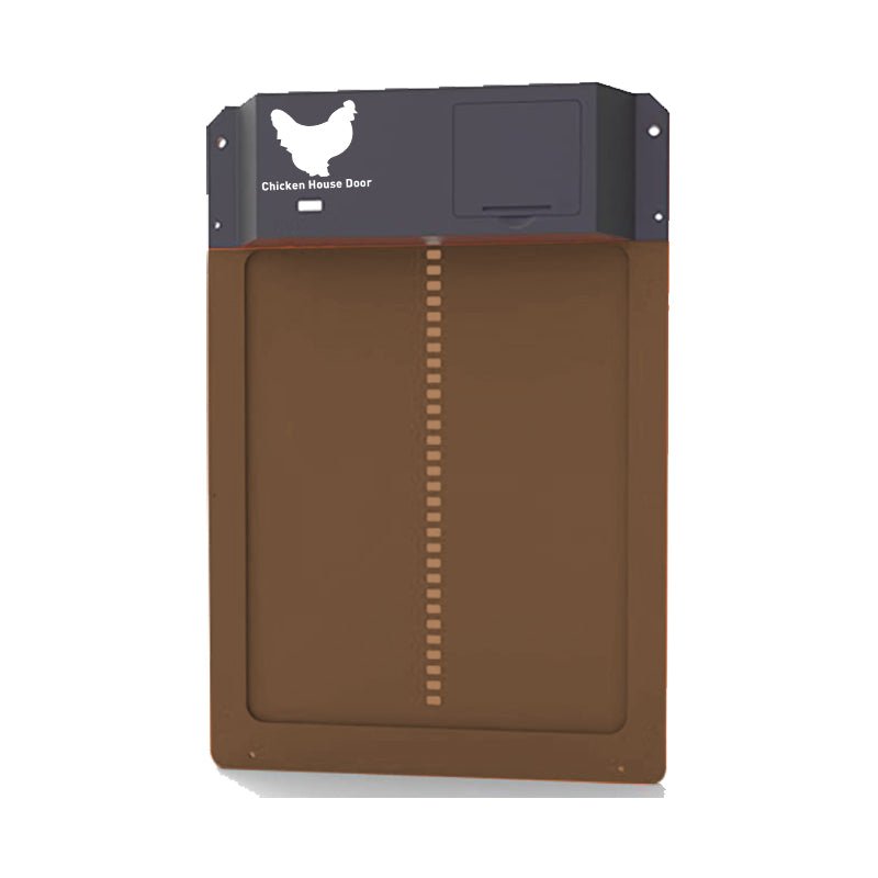 Automatic Chicken Coop Door with Light Sensor - Weather Resistant, Easy Install